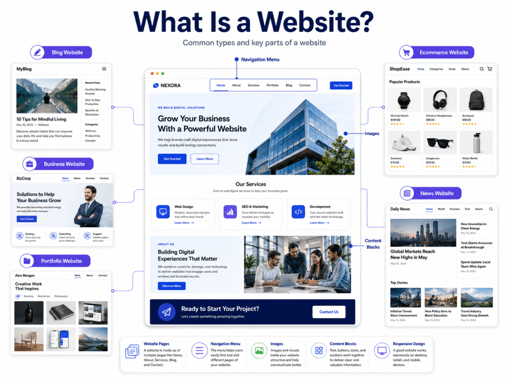 how websites work
