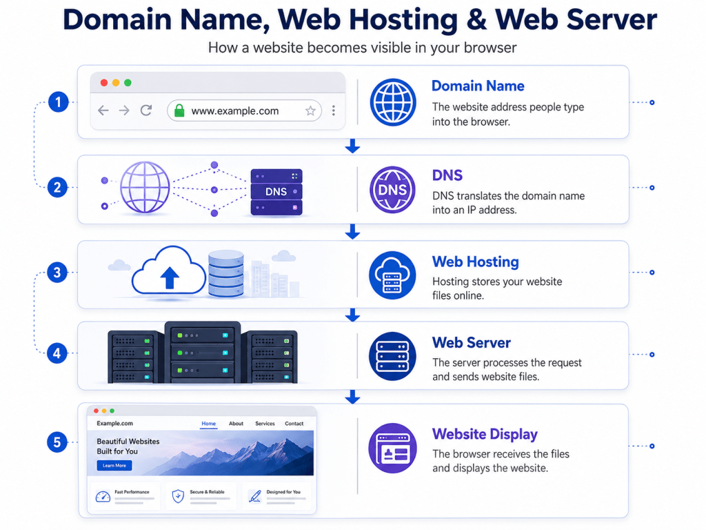 how websites work
how web hosting works
