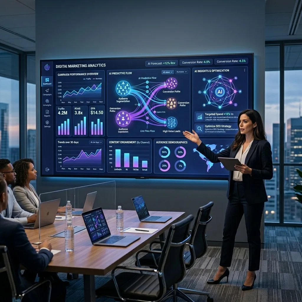 AI-Powered Digital Marketing in 2026: The Complete Strategy Guide for Brand Growth supporting illustration